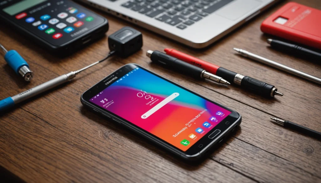 mon telephone charge mais la batterie n'augmente pas samsung