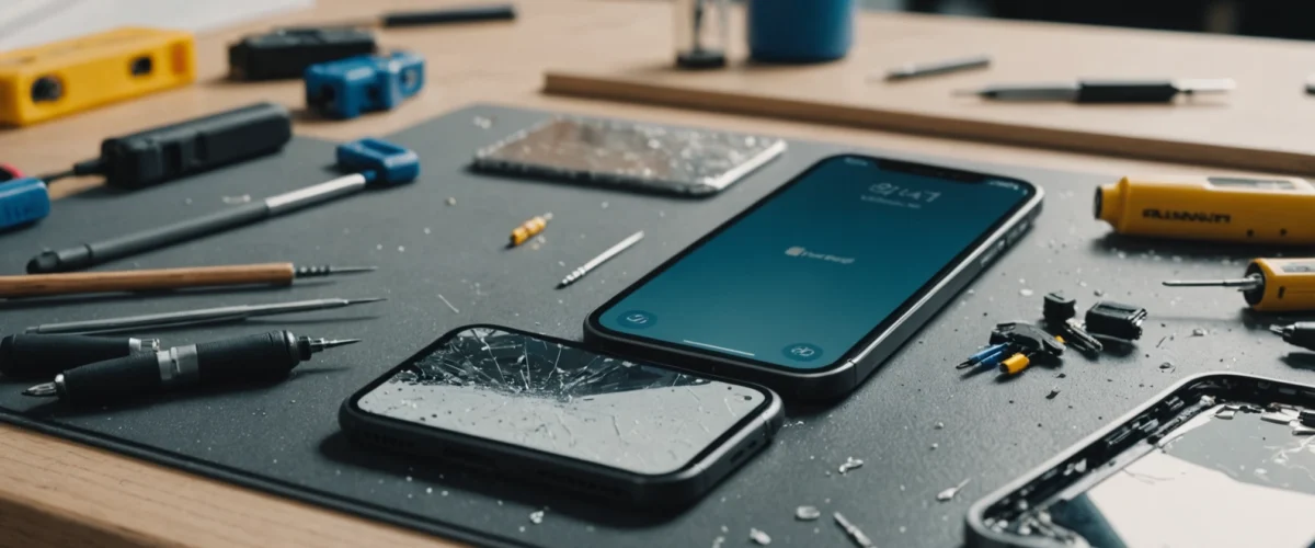 réparation vitre arrière iphone 12 mini